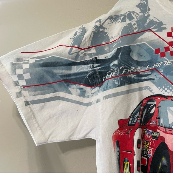 Dale Earnhardt Jr. All Over Print Front and Back Graphic Tee Size Medium - Picture 10 of 11